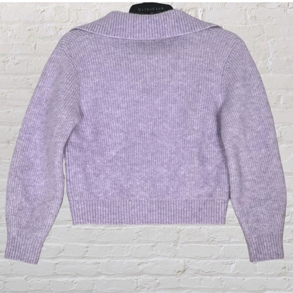 & Other Stories Lavender Cardigan - Picture 6 of 7